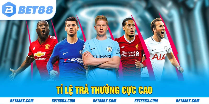 Tỷ lệ trả thưởng cực cao