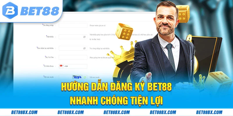 Hướng dẫn đăng ký bet88